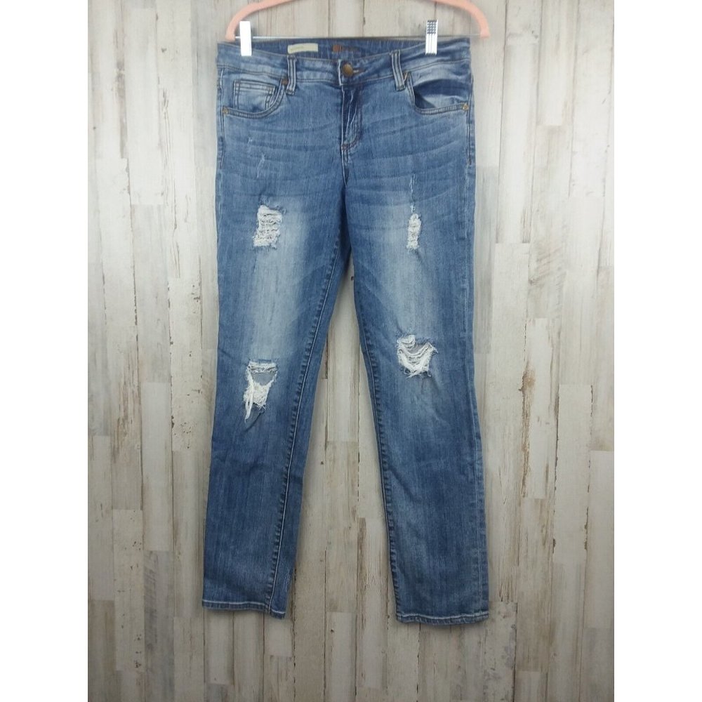 Kut From the Kloth Women's Size 8 Jeans Boyfriend Distressed